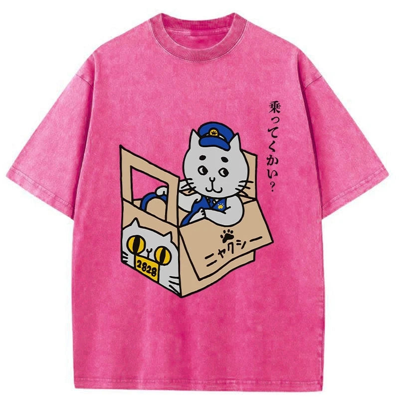 Tokyo-Tiger Do You Want To Ride Washed T-Shirt