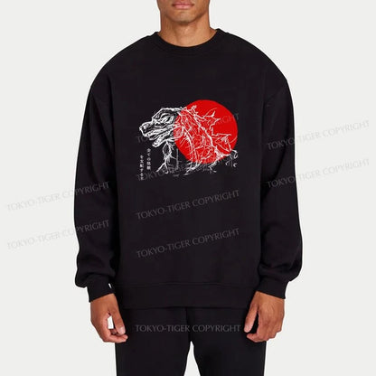 Tokyo-Tiger Monster Japanese Anime Sweatshirt