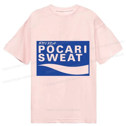 Tokyo-Tiger POCARI SWEAT Logo Classic T-Shirt