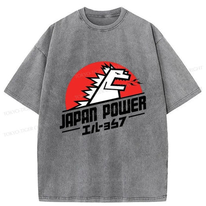 Tokyo-Tiger Japan Power Washed T-Shirt