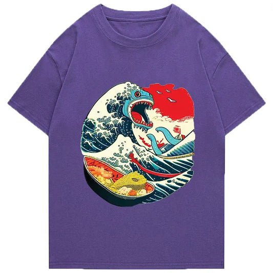 Tokyo-Tiger Monster japan sushi wave Classic T-Shirt