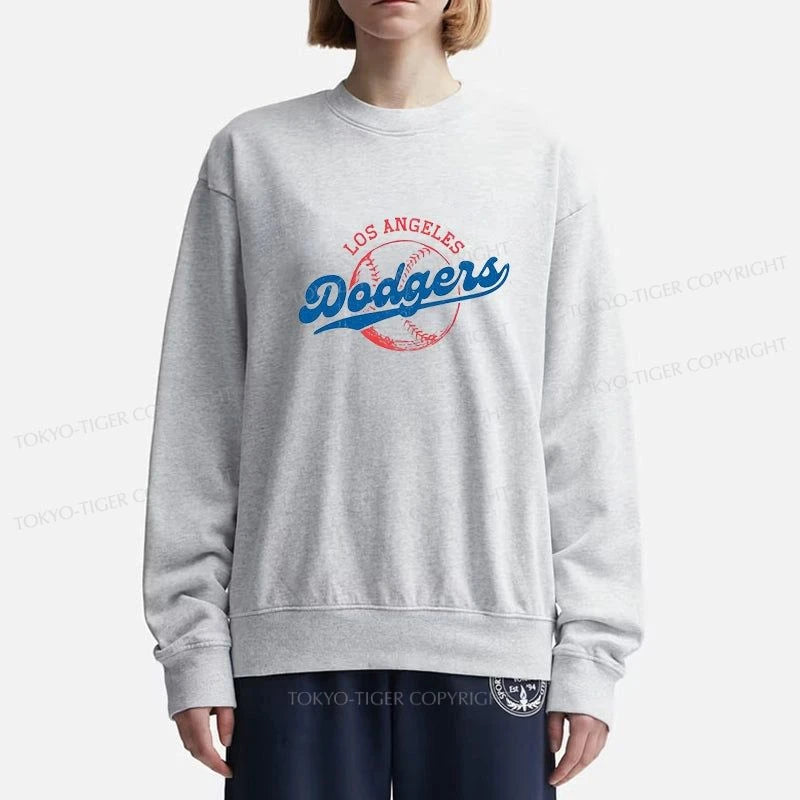 Tokyo-Tiger Ohtani 17-Retro-Dodgers Sweatshirt