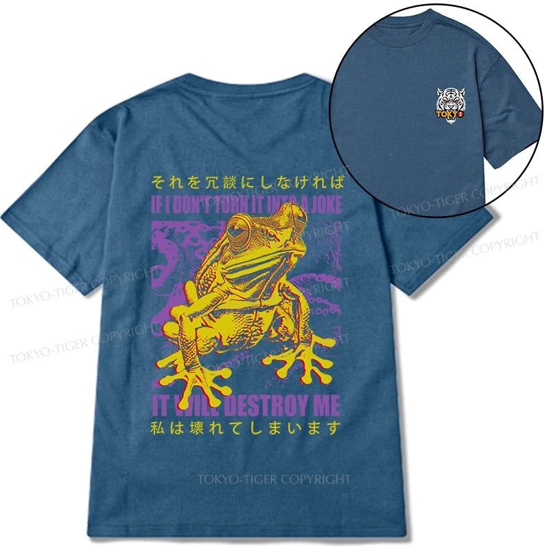 Tokyo-Tiger A Frog Prone To Emotional Breakdown Front Back Classic T-Shirt