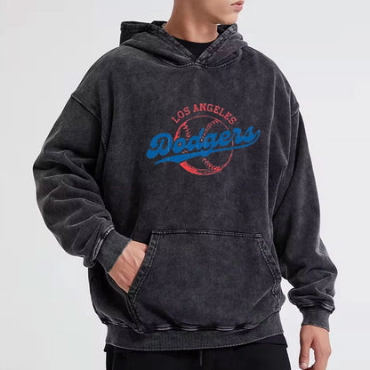 Tokyo-Tiger Ohtani 17-Retro-Dodgers Washed Hoodie