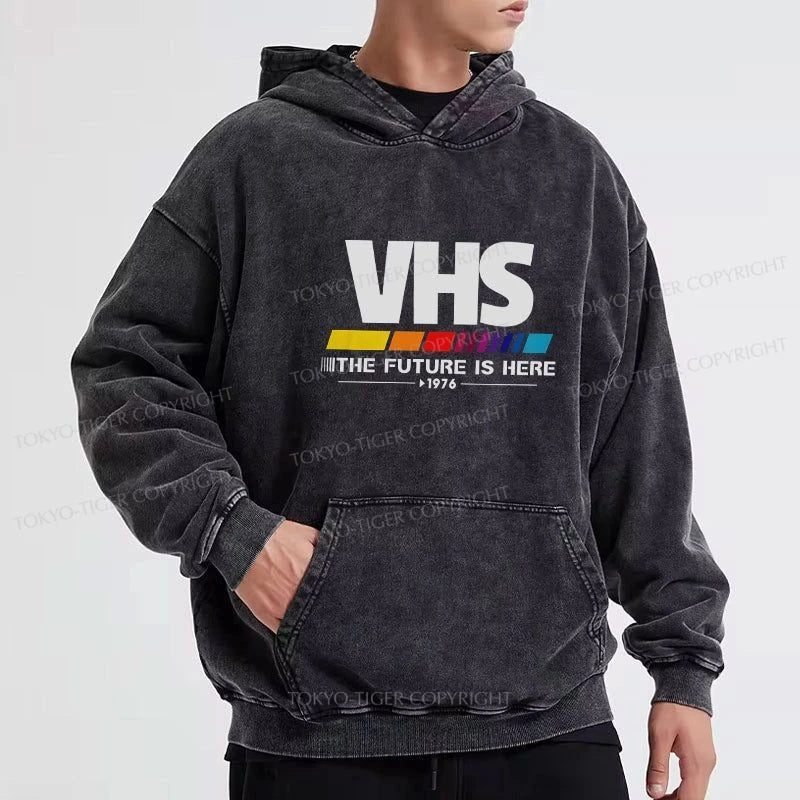 Tokyo-Tiger VHS Japanese Washed Hoodie