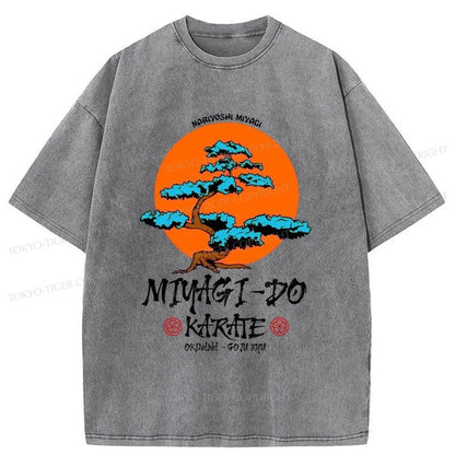 Tokyo-Tiger Miyagi-do Karate Japan Washed T-Shirt