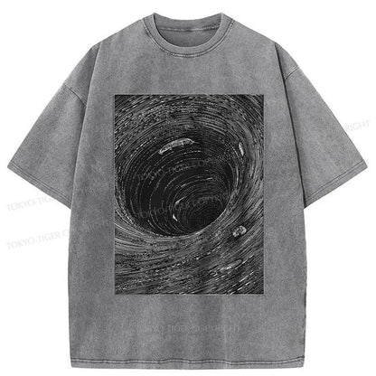 Tokyo-Tiger Vortex Japanese Washed T-Shirt