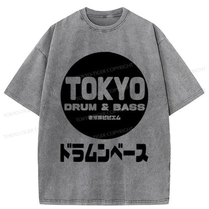 Tokyo-Tiger Tokyo DnB Japanese Washed T-Shirt