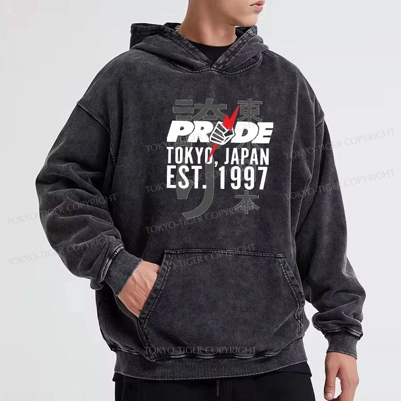 Tokyo-Tiger Pride FC Tokyo Japan Washed Hoodie