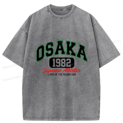 Tokyo-Tiger Osaka 1982 Japanese Washed T-Shirt