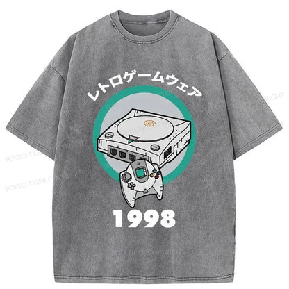 Tokyo-Tiger Dreamcast Japanese Washed T-Shirt