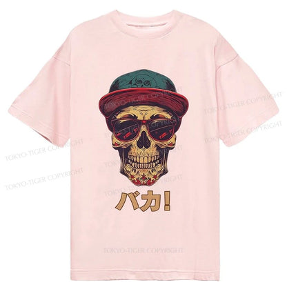 Tokyo-Tiger Fashion Skull Japanese Classic T-Shirt