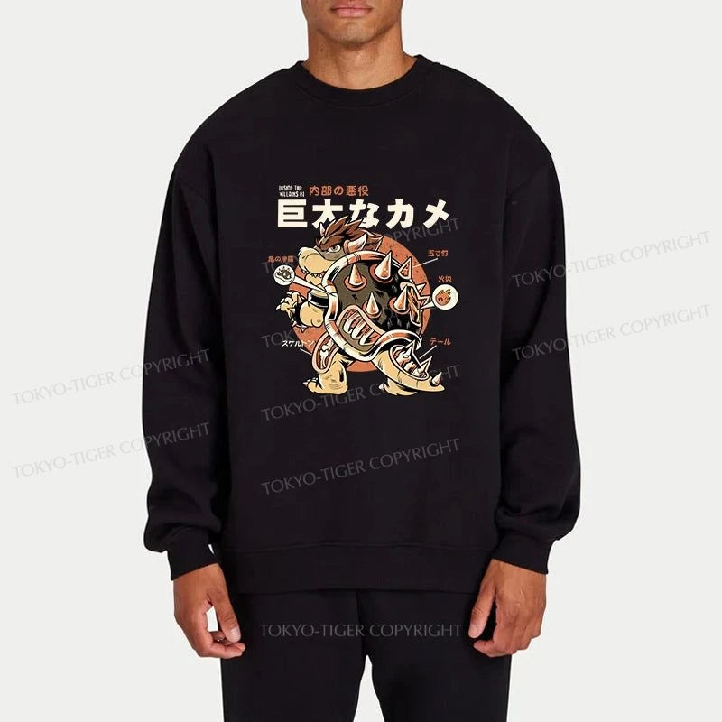 Tokyo-Tiger Vintage Kame Monster Sweatshirt