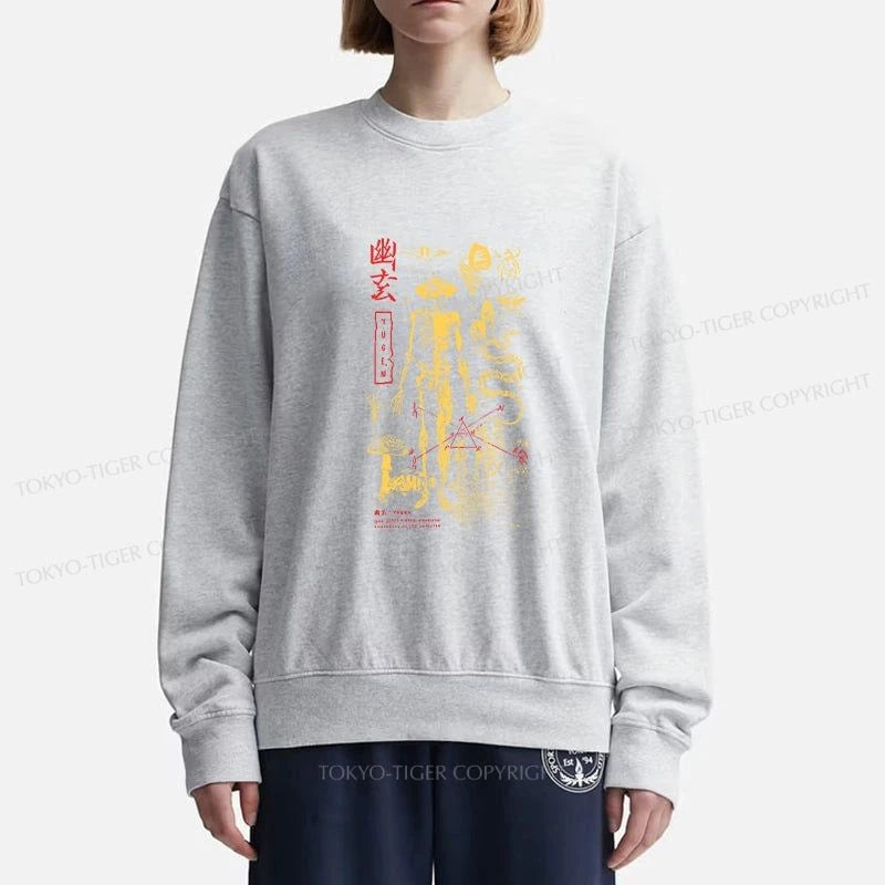 Tokyo-Tiger Spooky Ghost Japanese Sweatshirt