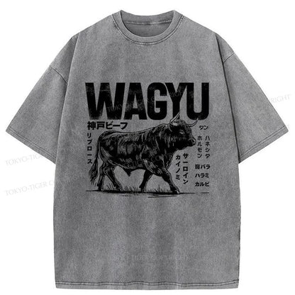 Tokyo-Tiger Kobe Wagyu Washed T-Shirt