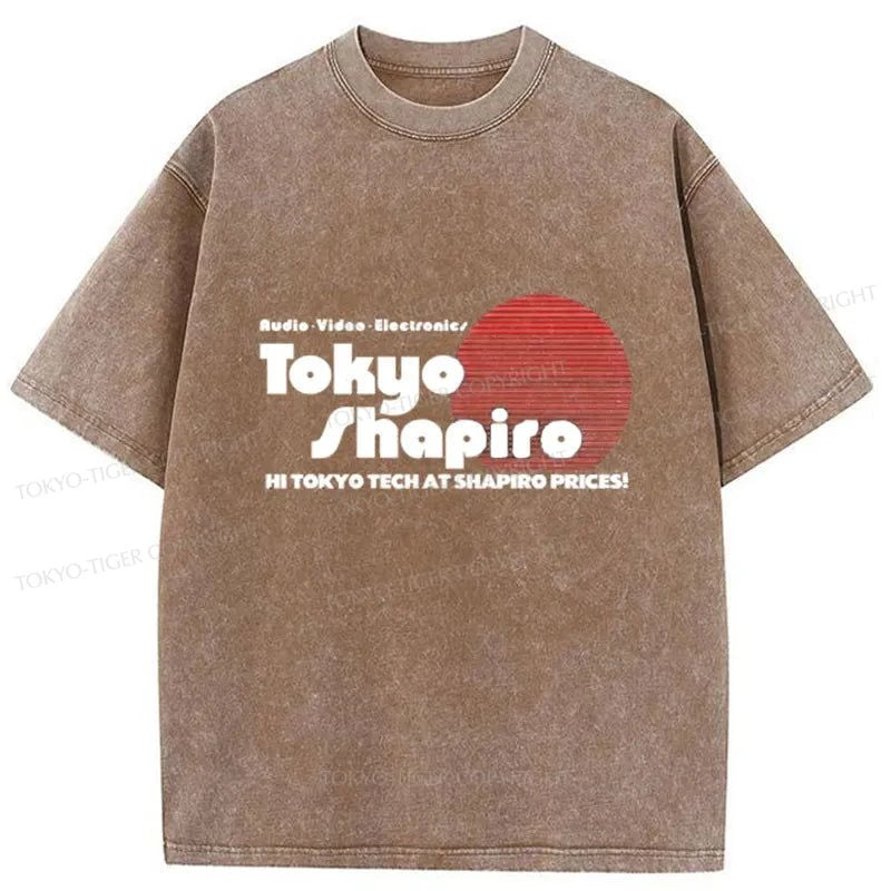 Tokyo-Tiger Tokyo Shapiro Japanese Washed T-Shirt