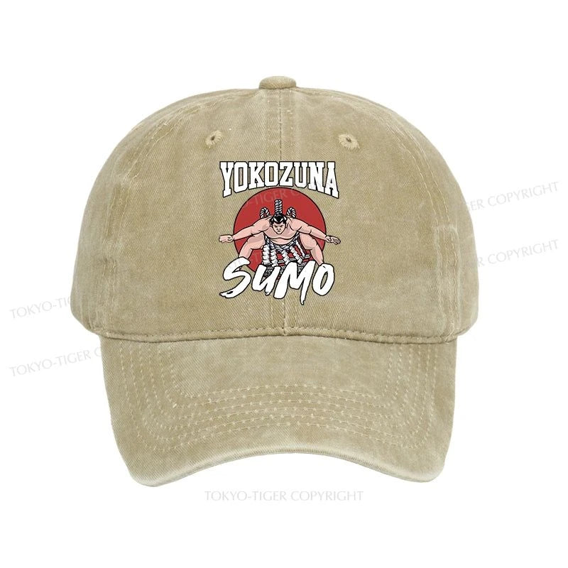 Tokyo-Tiger Yokozuna Sumo Washed Cap