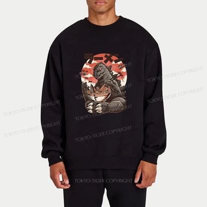 Tokyo-Tiger Ramen Monster Japanese Sweatshirt