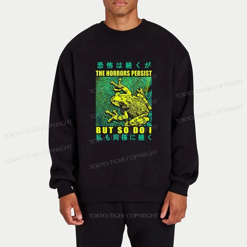 Tokyo-Tiger The Horrors Persist Forg Sweatshirt