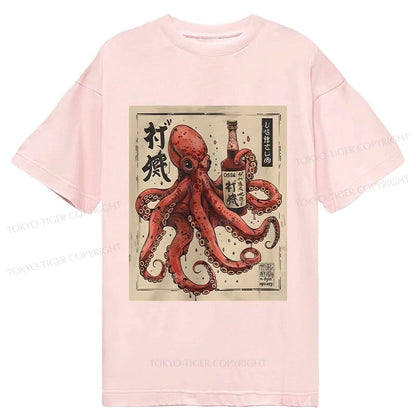 Tokyo-Tiger Osaka Saké Octopus Classic T-Shirt