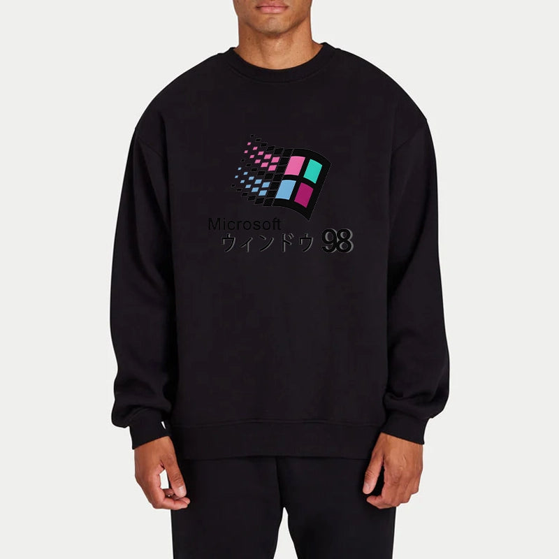 Tokyo-Tiger Microsoft Windows 98 Sweatshirt