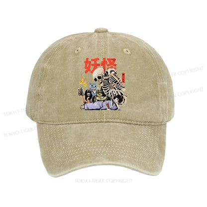 Tokyo-Tiger The Yokai Club Washed Cap