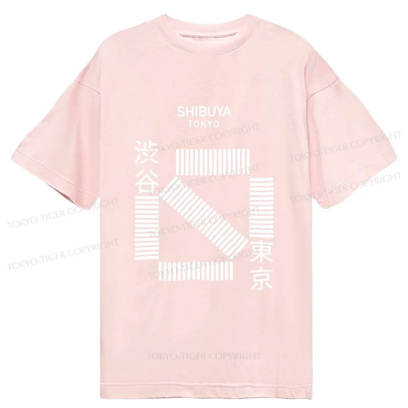 Tokyo-Tiger Japanese Shibuya Crossing Classic T-Shirt