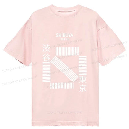 Tokyo-Tiger Japanese Shibuya Crossing Classic T-Shirt