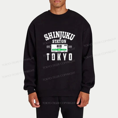 Tokyo-Tiger Shinjuku Station Yamanote Line Sweatshirt