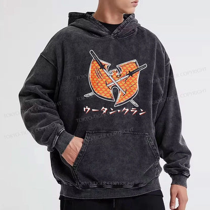 Tokyo-Tiger Wu Tang Japanese Washed Hoodie