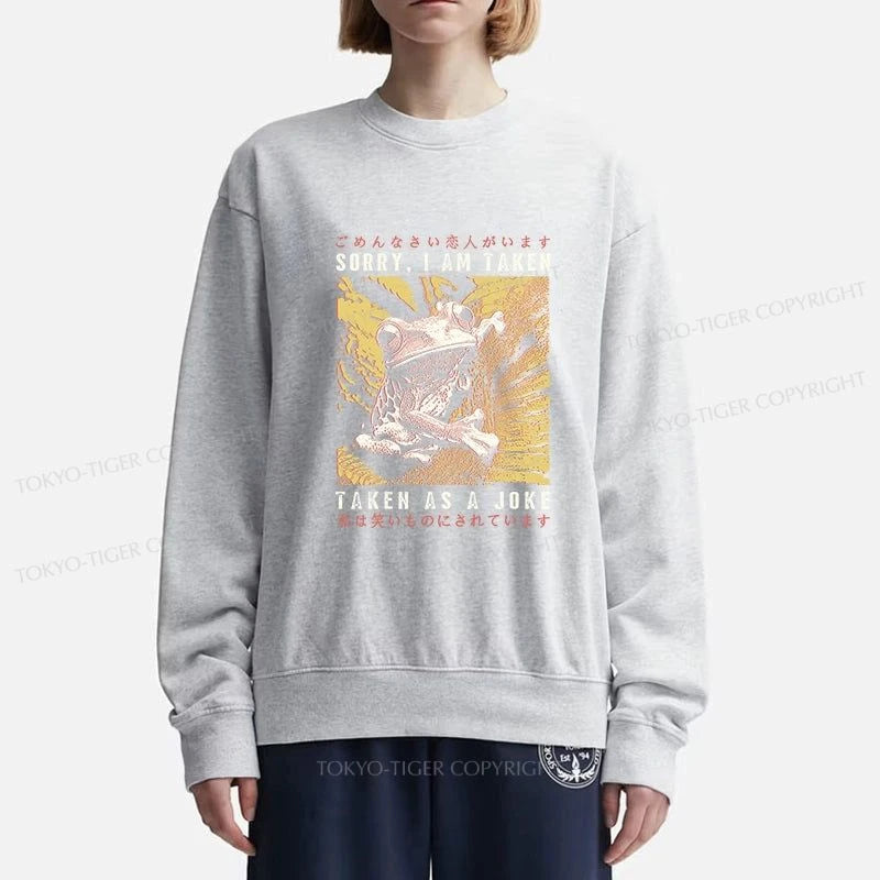 Tokyo-Tiger The Tragic Frog Japanese Sweatshirt