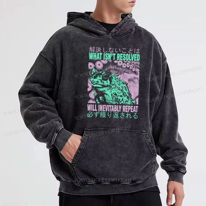 Tokyo-Tiger What Ist Resolved Forg Washed Hoodie