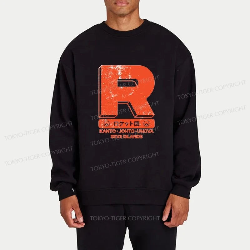 Tokyo-Tiger Team Rocket Japanese Sweatshirt