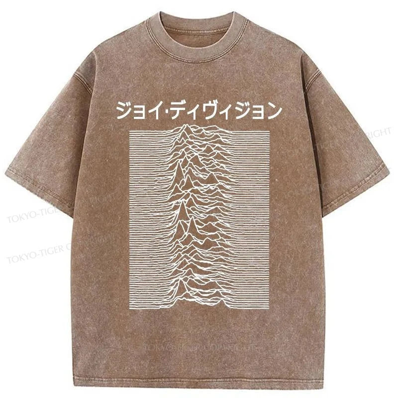 Tokyo-Tiger Pleasures Division Japan Ladies Washed T-Shirt