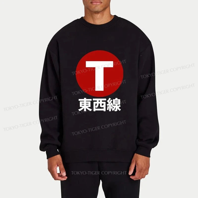 Tokyo-Tiger Tozai Line Kyoto Sweatshirt