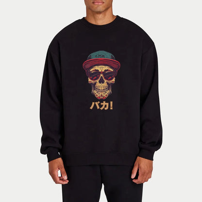 Tokyo-Tiger Fashion Skull Japanese Sweatshirt