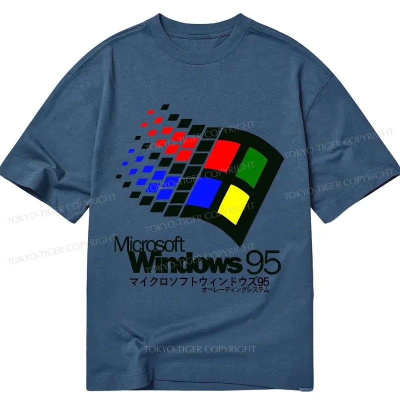 Tokyo-Tiger Windows 95 Logo Classic T-Shirt