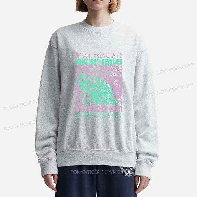 Tokyo-Tiger What Ist Resolved Forg Sweatshirt