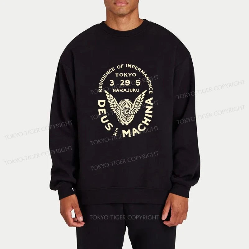 Tokyo-Tiger Deus Ex Machina Tokyo Sweatshirt