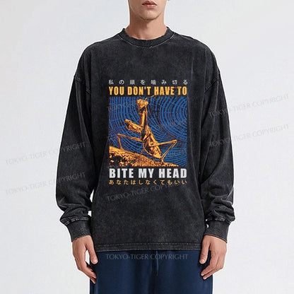 Tokyo-Tiger You Don't Have To Washed Long Sleeve T-Shirt