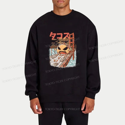 Tokyo-Tiger The Great Taco Kaiju Japanese Sweatshirt