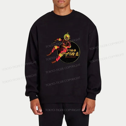 Tokyo-Tiger Skeleton Astronaut Sweatshirt