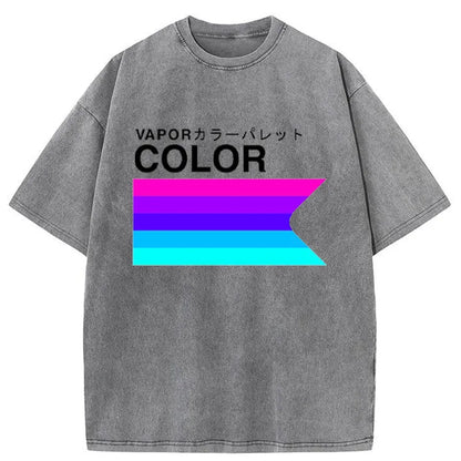 Tokyo-Tiger Vapor Color Washed T-Shirt