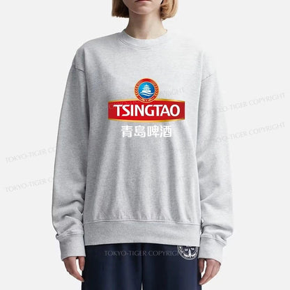 Tokyo-Tiger Qingdao Beer Logo Sweatshirt