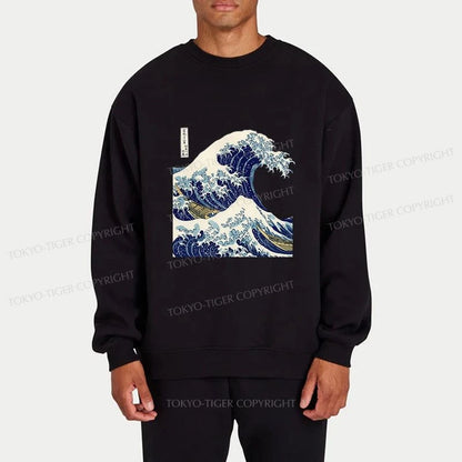 Tokyo-Tiger The Great Wave KanaGawa Sweatshirt