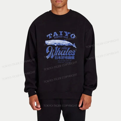 Tokyo-Tiger Japan Taiyo Whales Sweatshirt