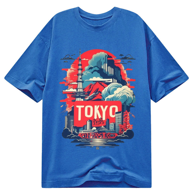 Tokyo-Tiger Japan Tokyo City Vintage Classic T-Shirt