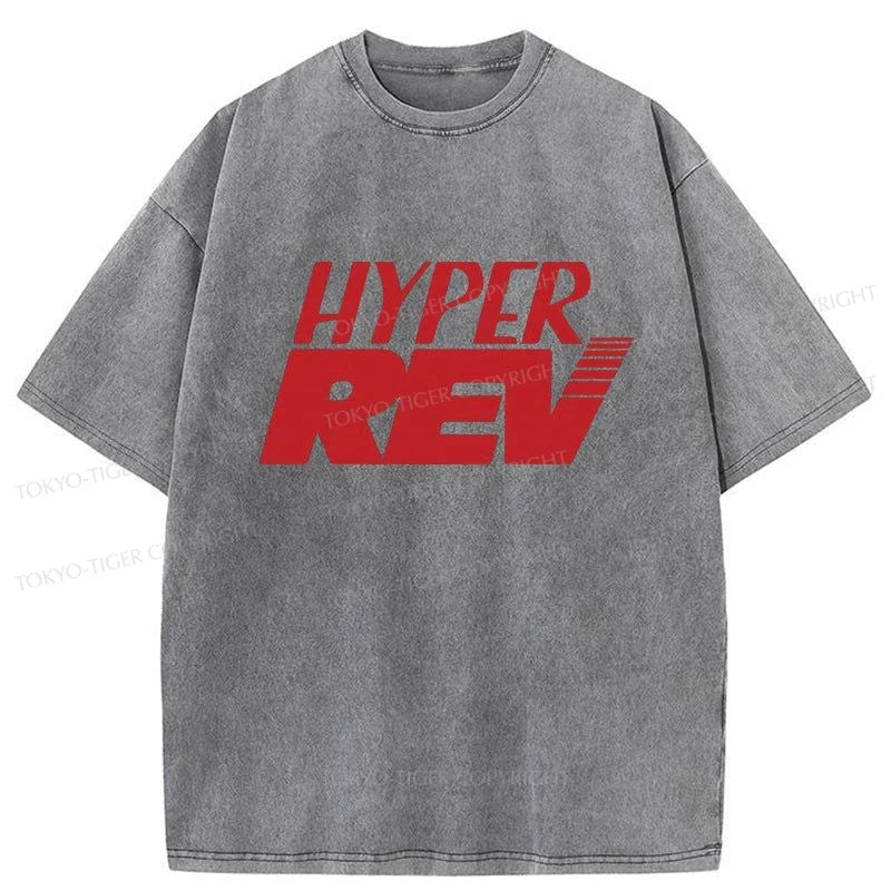 Tokyo-Tiger Hyper Rev Book Washed T-Shirt