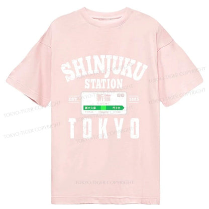 Tokyo-Tiger Shinjuku Station Yamanote Line Classic T-Shirt