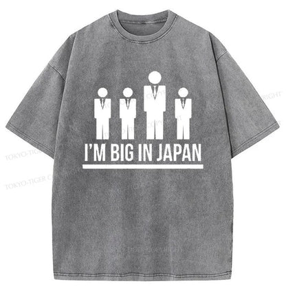 Tokyo-Tiger I'm Big In Japan Washed T-Shirt